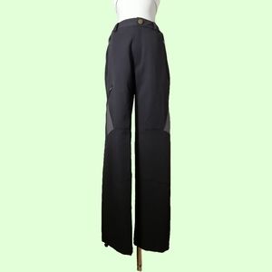 women's black high rise sweatpans by izad